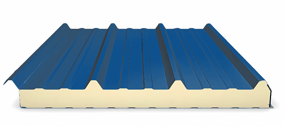 Bac Acier isolées Bleu gentiane - RAL 5010