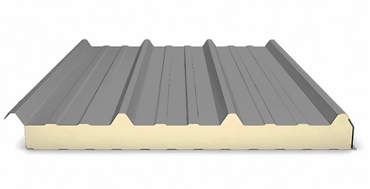 Bandeja de acero aislante Metal gris - RAL 9007