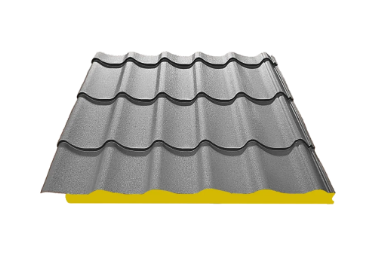 Tuiles Plates Gris Anthracite