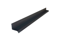 Borde de pared perfilado - Bandeja de acero
