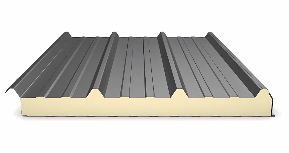 Bac Acier isolées Gris anthracite - RAL 7016