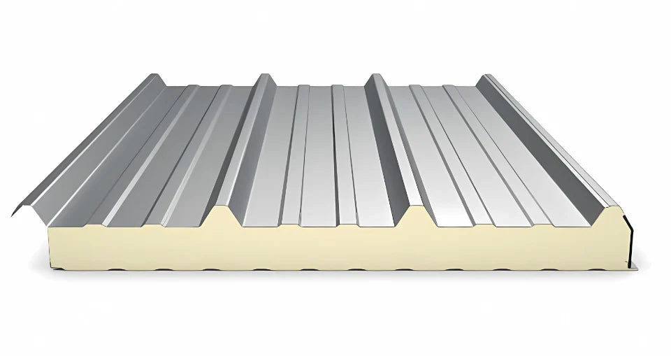 Insulated steel tray Pearl grey - RAL 7038