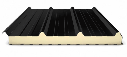 Bac Acier isolées Noir profond - RAL 9005